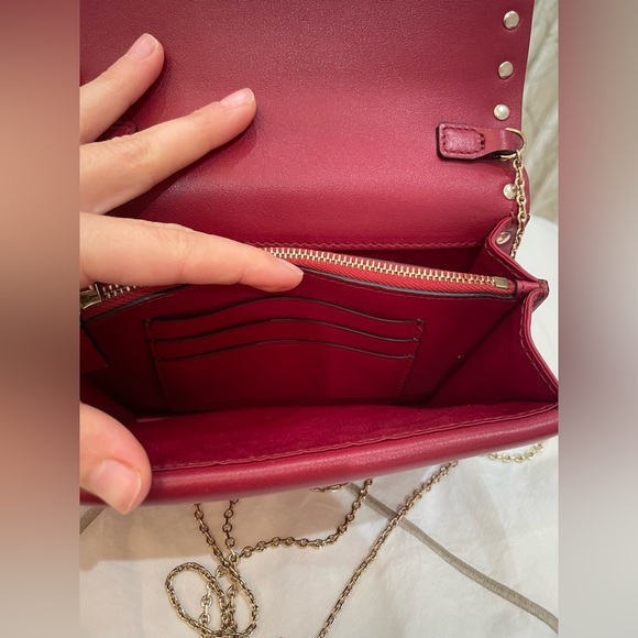 Valentino Rockstud Crossbody Bag - Red - With box and Pouch - Picture 11 of 16